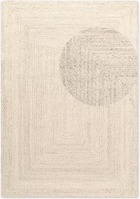Hanse Home, Kusový koberec Juno 106323 White, 160x230, biela, chodba / predsieň