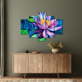 Obraz lekna na vode (150x105 cm)