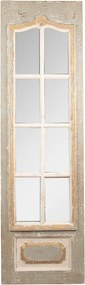 Šedozlatý antik dekoratívny panel na postavenie French - 50*4*172 cm