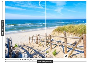 Fototapeta Vliesová Cesta na pláž 104x70 cm