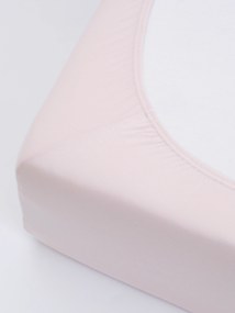 Jersey plachta s elastanom Deluxe 160 × 200 cm – púdrová