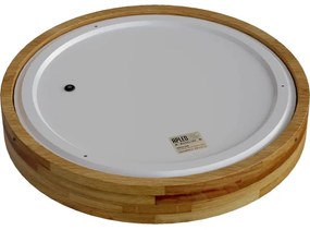 APLED - LED Stropné svietidlo RONDO LED/36W/230V pr. 40 cm dub
