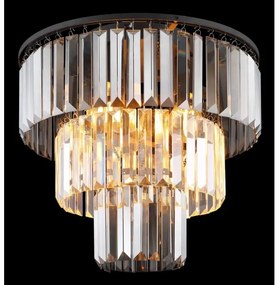 Globo 15695D - Prisadený luster NAXIS 3xE27/40W/230V pr. 40 cm čierna