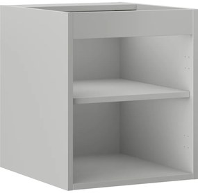 Mexen Box-A, závesná skrinka 40 cm, sivá matná, 91AX1-0400-470-1-62