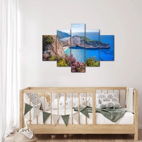 Obraz - Pláž Navagio, Grécko (150x105 cm)
