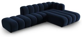 Tmavomodrá rohová pohovka (pravý roh) Lupine – Micadoni Home