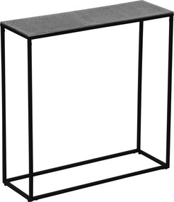 XXXLutz KONZOLOVÝ STOLÍK, sivá, čierna, kov, 80/27/80 cm - Online Only obývacie izby - 001234010501