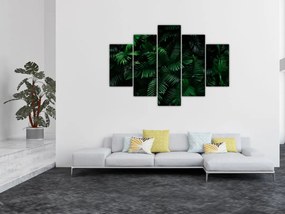 Obraz - Tropické papradie (150x105 cm)