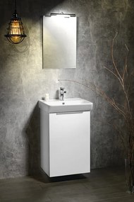 Bruckner Bruckner, NEON skrinka s keramickým umývadlom 60x41,5 cm, biela, 501.113.0