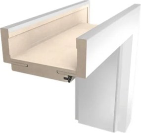 Obložková zárubňa DRE 80 cm, výška 210 pre hrúbku steny 8-10,5 cm pravá O1BM80P210