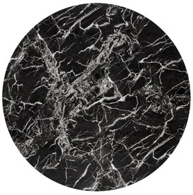 Jídelní stůl Raymond II černý mramor/zlatý