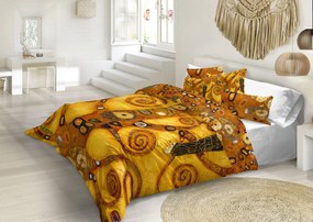 Makosaténové obliečky Gustav Klimt - Strom života, Vyberte typ balenia: Darčekové balenie 2+2