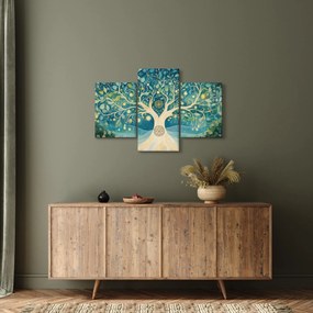 Obraz – Magický strom so špirálami (90x60 cm)