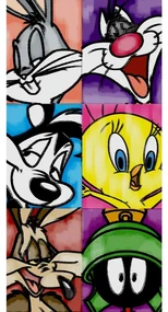 Detská osuška Looney Tunes Trhlíci