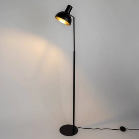 Lucande Mostrid stojacia lampa z čierneho železa