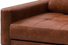 Pohovka dvojmiestna musso tufted cognac MUZZA