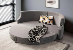 Rozkladacia pohovka Lettio (antracit). Akcia -18%. Vlastná spoľahlivá doprava až k Vám domov. 1145283