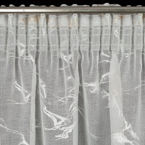 ZÁCLONA NA PÁSKE ALINA 140X270 CM BIELA