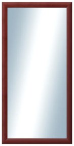 DANTIK - Zrkadlo v rámu, rozmer s rámom 50x100 cm z lišty LEDVINKA vínová (1445)