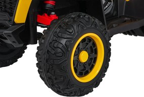 Ramiz Rýchle koleso Quad Vehicle Žltá