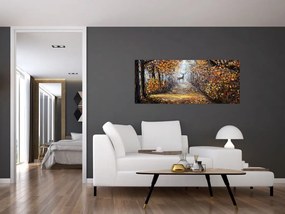 Obraz - Duch lesa (120x50 cm)