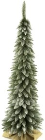 Vianočný stromček Smrek tatranský so zasneženými končekmi "SLIM" 110 cm