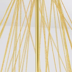 Toolight Toolight, závesné svietidlo 12xE27, APP1688-12CP, zlatá, OSW-06390