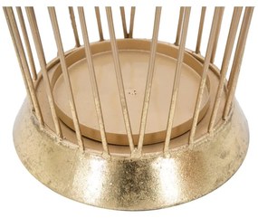 Stojan na dáždniky v zlatej farbe Mauro Ferretti, výška 60 cm