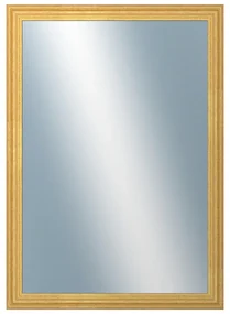 DANTIK - Zrkadlo v rámu, rozmer s rámom 50x70 cm z lišty LYON zlatá (2703)