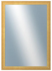 DANTIK - Zrkadlo v rámu, rozmer s rámom 50x70 cm z lišty LYON zlatá (2703)