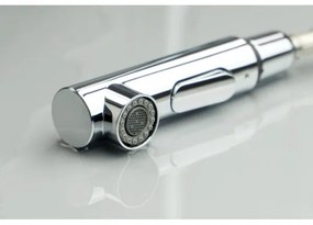 Deante BKM_073M - Kuchynská batéria s vysúvacou sprchou MOMI, lesklý chróm