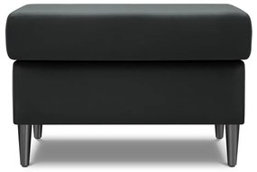 Tmavosivá zamatová podnožka Kyoto – Cosmopolitan Design