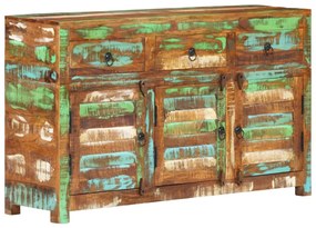 Komoda 110x30x65 cm recyklovaný drevený masív