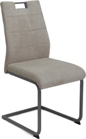 Jedálenská stolička Lutz, béžová látka