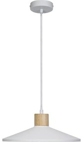 Ledvance - Luster na lanku DECOR PLASTER 1xE27/25W/230V pr. 32 cm sadra biela