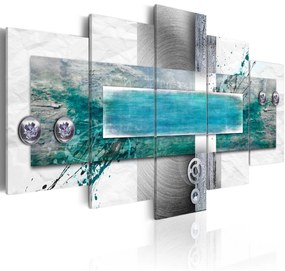 Artgeist Obraz - Flood tide Veľkosť: 100x50, Verzia: Premium Print