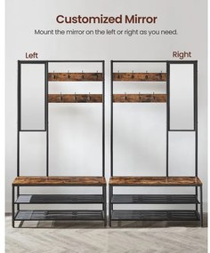 Vešiak na kabáty s botníkom HSR415B01