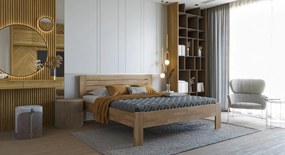 Posteľ Irma 180x200 cm, prírodný buk