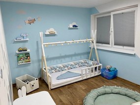 Wilsondo Detská posteľ domček Tipi 180x80 Variant úložný box: Bez úložného boxu