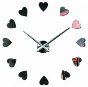 Veľké nástenné hodiny s motívom srdca I SENTOP 12S051 Wall clock HEU-