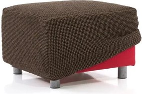 Super strečové poťahy NIAGARA tabaková taburetka (40 - 60 cm)