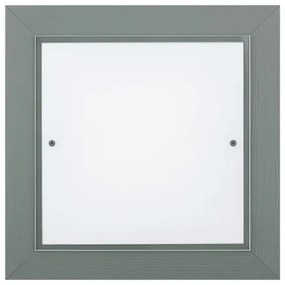 Argon 1873 - Stropné svietidlo TABOR 4xE27/15W/230V 52x52 cm sivé