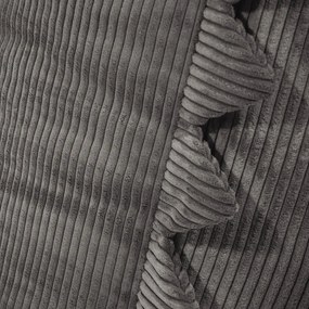 Modrý menčestrový detský sedací vak Snug 80 Dragon – SLOWDOWN