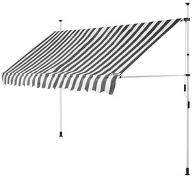 InternetovaZahrada Markíza bielo sivá - 400 cm