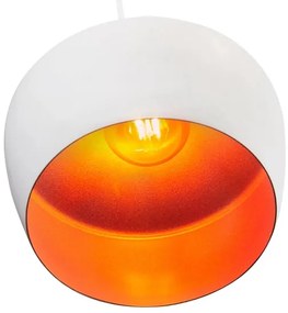 Závesné svietidlo MODERN E27/60W biela