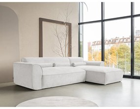 Biela rohová pohovka (pravý roh) Flex Felix – Miuform