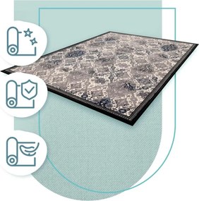 Koberec Agnella Agnus Loreta sivý