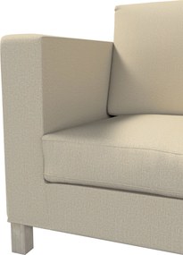 Poťah na sedačku Karlanda  (pre 3 osoby,nerozkladacia,krátky) farba produktu béžová látka zapletaná