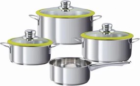 Sada hrncov (7 dielov) Kiwi, zelená%