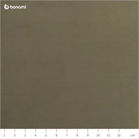 Zelená zamatová rohová pohovka (ľavý roh) Jodie - Micadoni Home